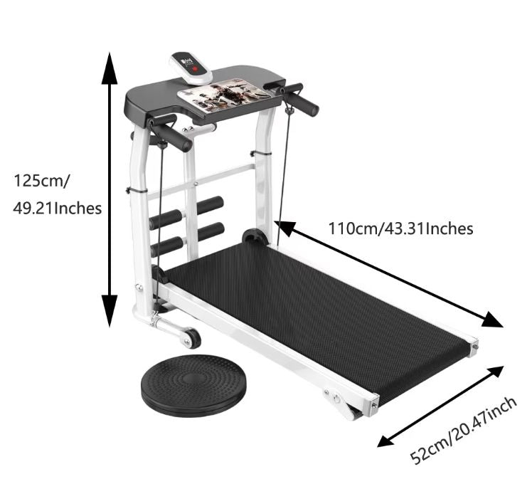 Compact Manual Treadmill FoldRun Pro